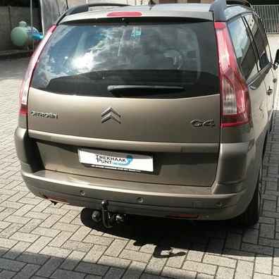  Citroen C4 trekhaak horizontaal afneembaar