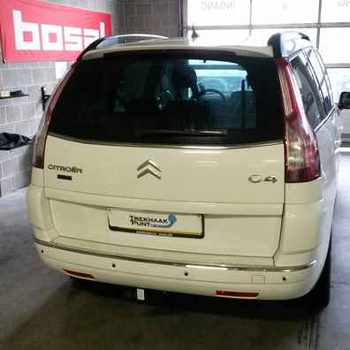 Trekhaak citroen c4 horizontaal afneembaar