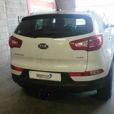 Trekhaak kia sportage verticaal afneembaar