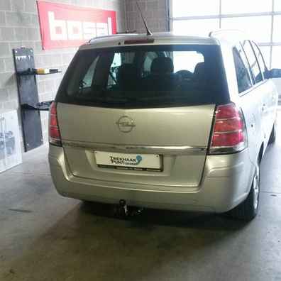 Trekhaak opel zafira B horizontaal afneembaar