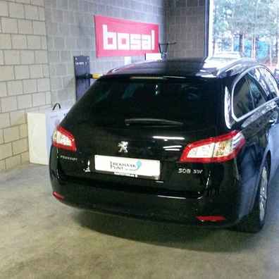 Trekhaak peugeot 508 stationwagen verticaal afneembaar