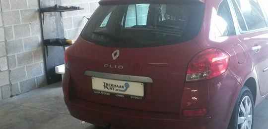 Trekhaak renault clio grandtour vast